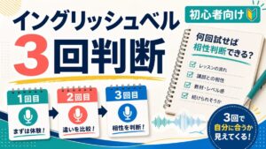 イングリッシュベルを初心者が3回で判断する見方