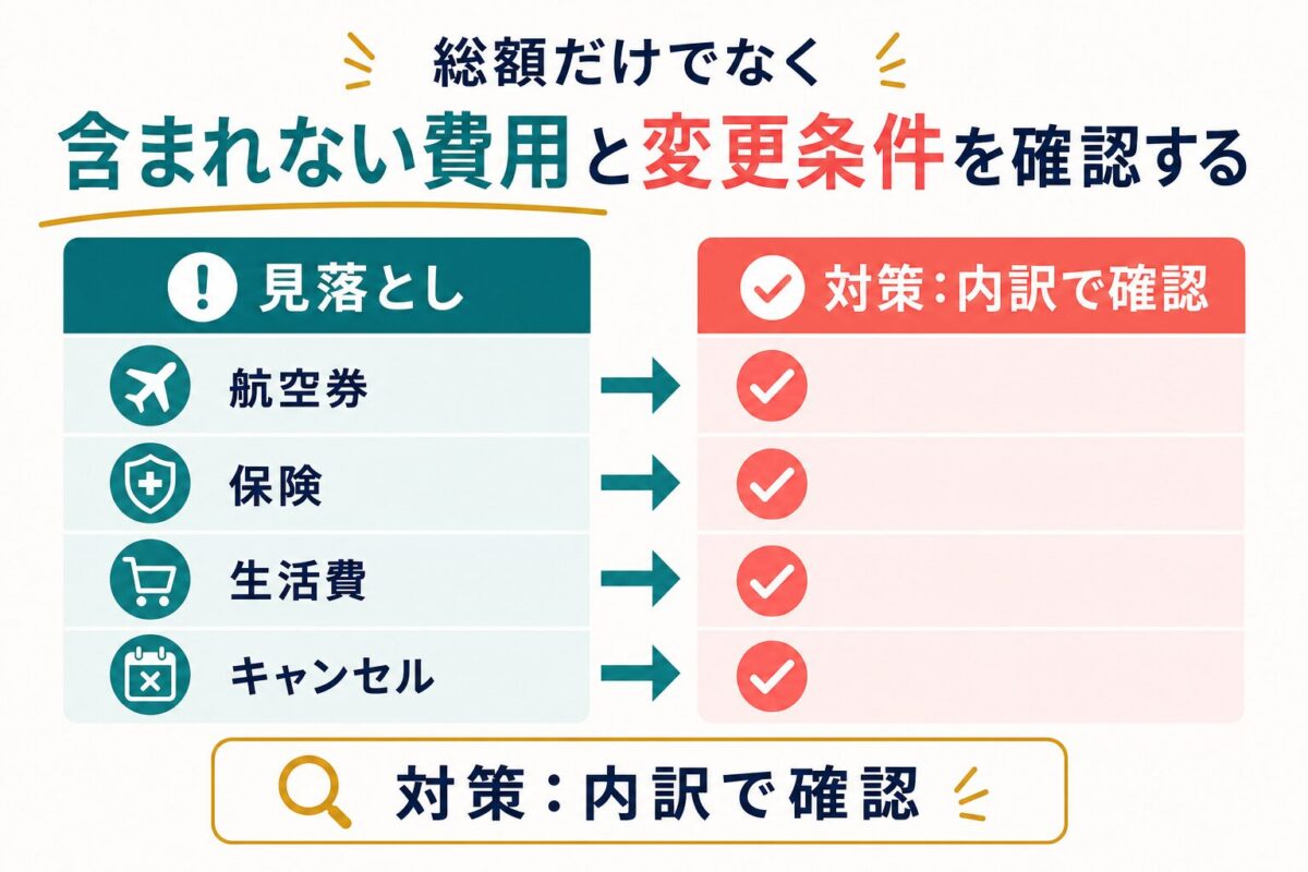 留学費用で見落としやすい費用と対策