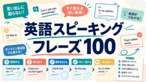 英語スピーキングで使えるフレーズ100のサムネイル