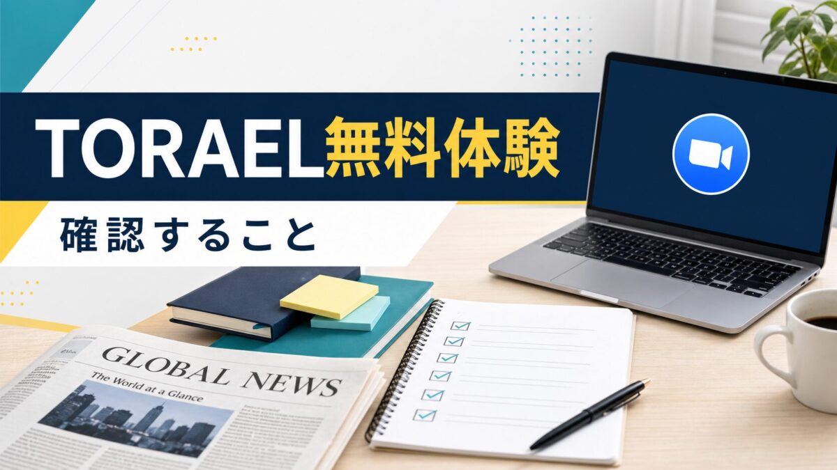 TORAEL無料体験で確認することのアイキャッチ