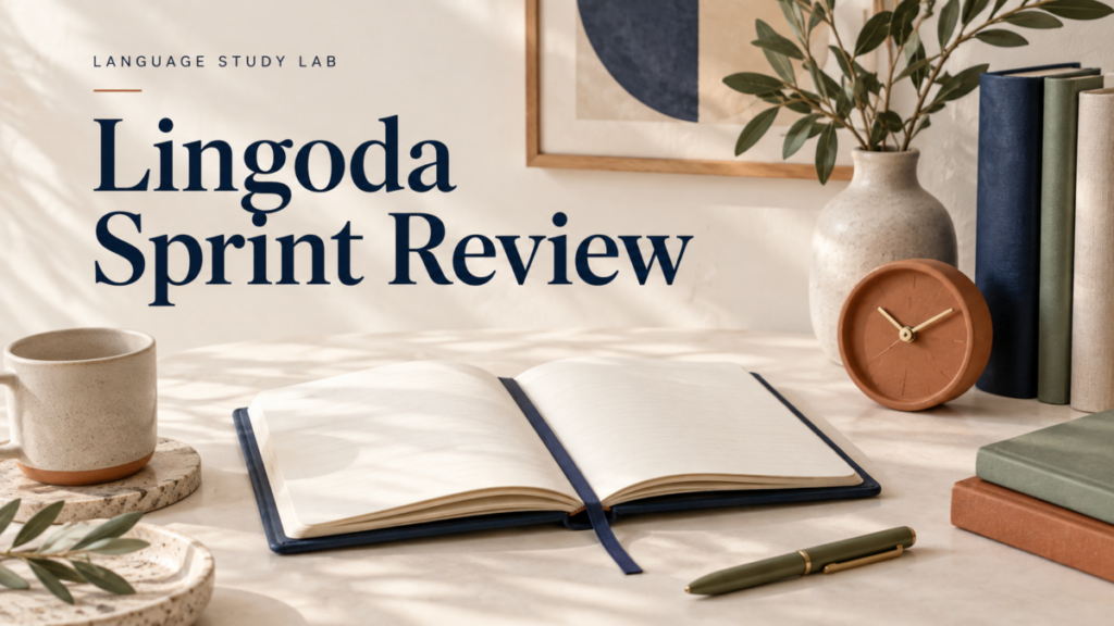 Lingoda Sprint Review: An English Learner’s Commitment Check