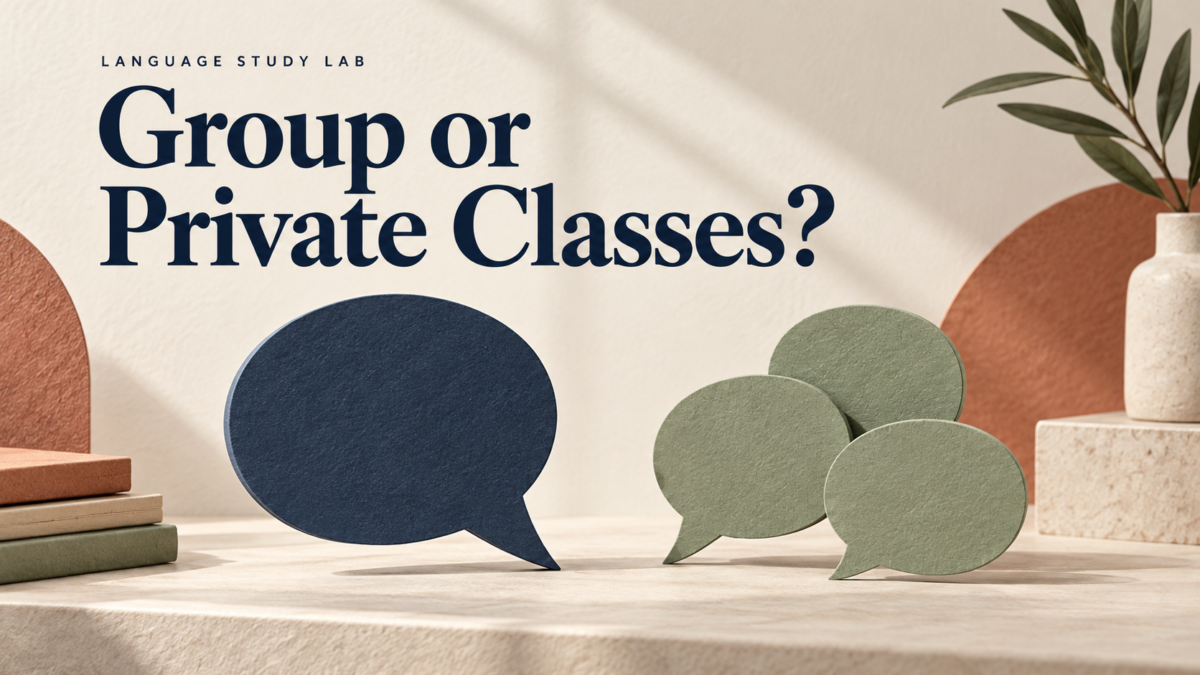 Lingoda Group vs Private Classes: Speaking Time, Feedback and Cost